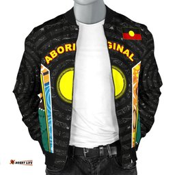 CustomMen's Bomber Jacket - Aboriginal Lives Matter Style Tornado