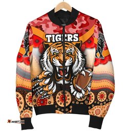 Tigers Men's Bomber Jacket Wests Anzac Day Special version