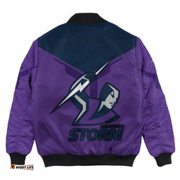 Melbourne Storm Bomber Jacket Drinking style - NRL