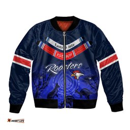 Rosster Easts To Win Bomber Jacket Sydney Rugby est 1908 Boomerang Indeginous