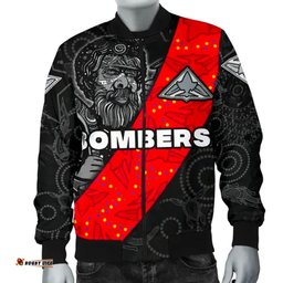 Bombers Naidoc Week Men's Bomber Jacket Essendon Ingenious Spesial Version