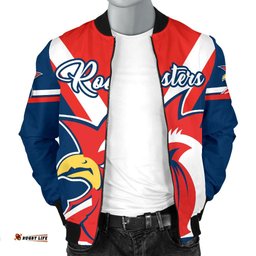 Australia Roosters Men Bomber Jacket Rugby