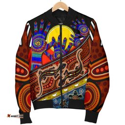 Men's Bomber Jacket - Australians Together