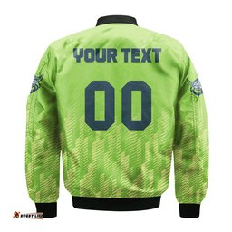 Canberra Raiders Bomber Jacket Logo Sport Ombre - NRL