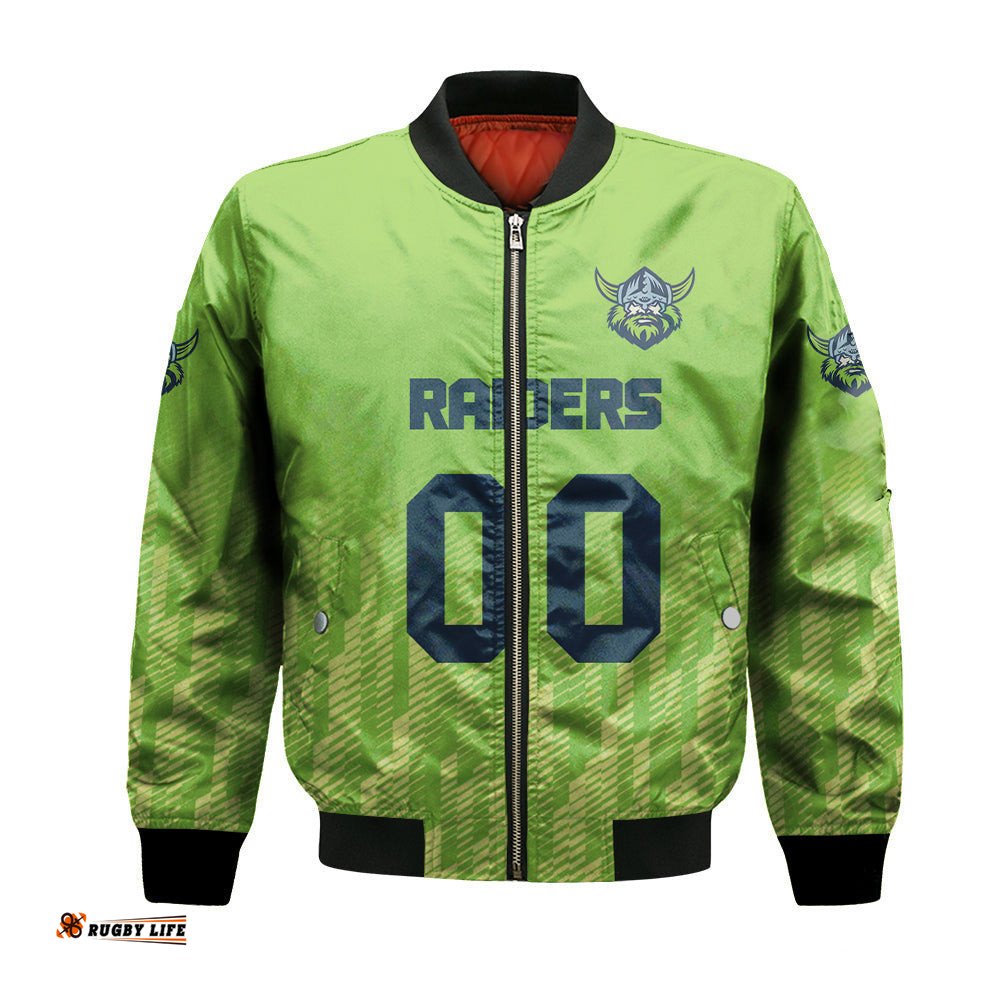 Canberra Raiders Bomber Jacket Logo Sport Ombre - NRL
