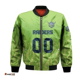 Canberra Raiders Bomber Jacket Logo Sport Ombre - NRL