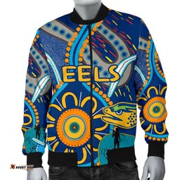 Parramatta Men Bomber Jacket Eels Indigenous