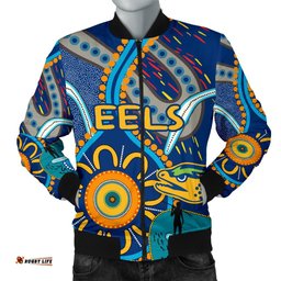 Parramatta Men Bomber Jacket Eels Indigenous