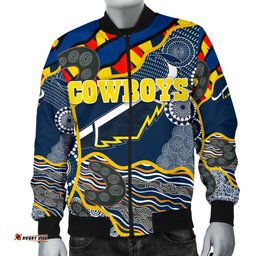 Cowboys Men's Bomber Jacket Unique Indigenous