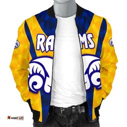 Adelaide Men's Bomber Jacket Rams Merino Original - Yellow