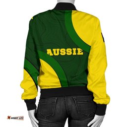 Bomber Jackets - Australia Coat of Arms Jacket National Colors - Women