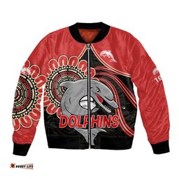 NRL Redcliffe Dolphins Bomber Jacket