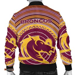Brisbane Bomber Jacket For Men Broncos Aboriginal