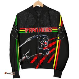 Panthers Women's Bomber Jacket Claws