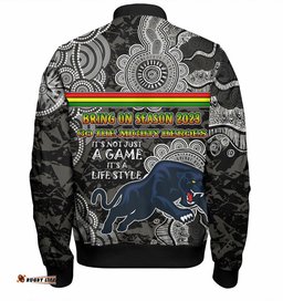 Australia Penrith Custom Bomber Jacket - Penrith For Life Bomber Jacket