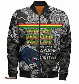 Australia Penrith Custom Bomber Jacket - Penrith For Life Bomber Jacket