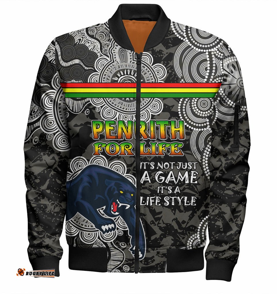 Australia Penrith Custom Bomber Jacket - Penrith For Life Bomber Jacket