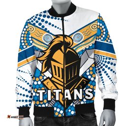 Titans Knight Men's Bomber Jacket Gold Coast