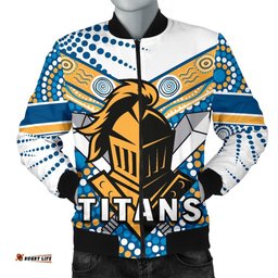 Titans Knight Men's Bomber Jacket Gold Coast