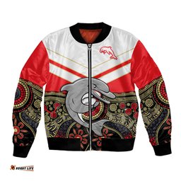 Dolphins Rugby Bomber Jacket Indigenous Dynamic Version