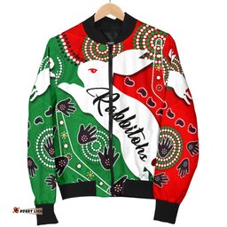 Rabbitohs Forever Women Bomber Jacket Indigenous