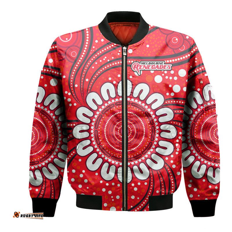 Melbourne Renegades Cricket Bomber Jacket Aboriginal