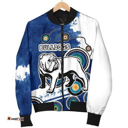 Bulldogs Men Bomber Jacket Special Indigenous