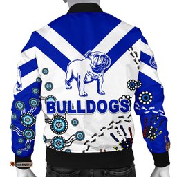 Canterbury-Bankstown Bulldogs Men Bomber Jacket Indigenous - NO.1