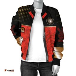 Bangalore Cricket India Women Bomber Jacket Royal Challengers
