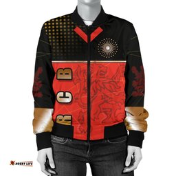 Bangalore Cricket India Women Bomber Jacket Royal Challengers