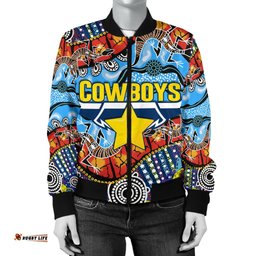 Cowboys Indigenous Women Bomber Jacket