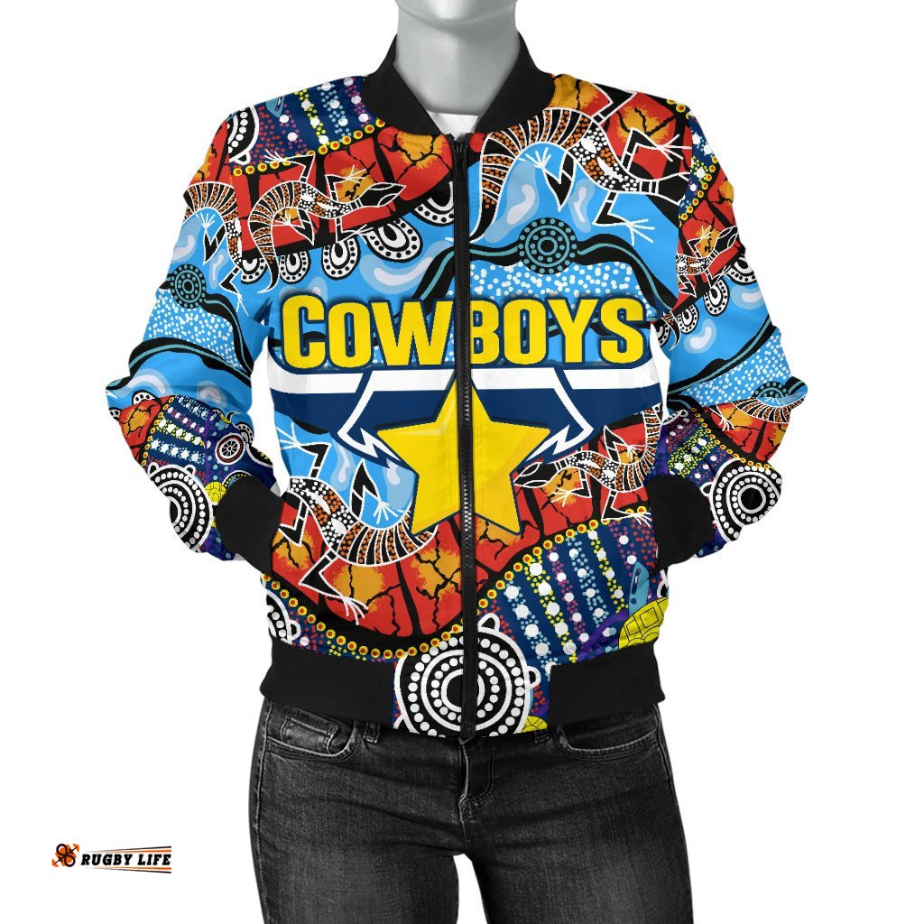 Cowboys Indigenous Women Bomber Jacket