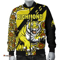 Richmond Men Bomber Jacket Indigenous Tigers