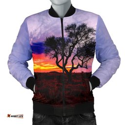 Bomber Jacket - Australia Sky View, The Forest is Growing