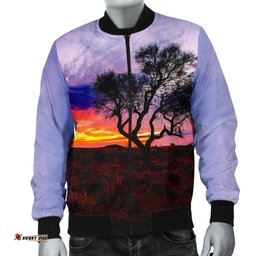 Bomber Jacket - Australia Sky View, The Forest is Growing