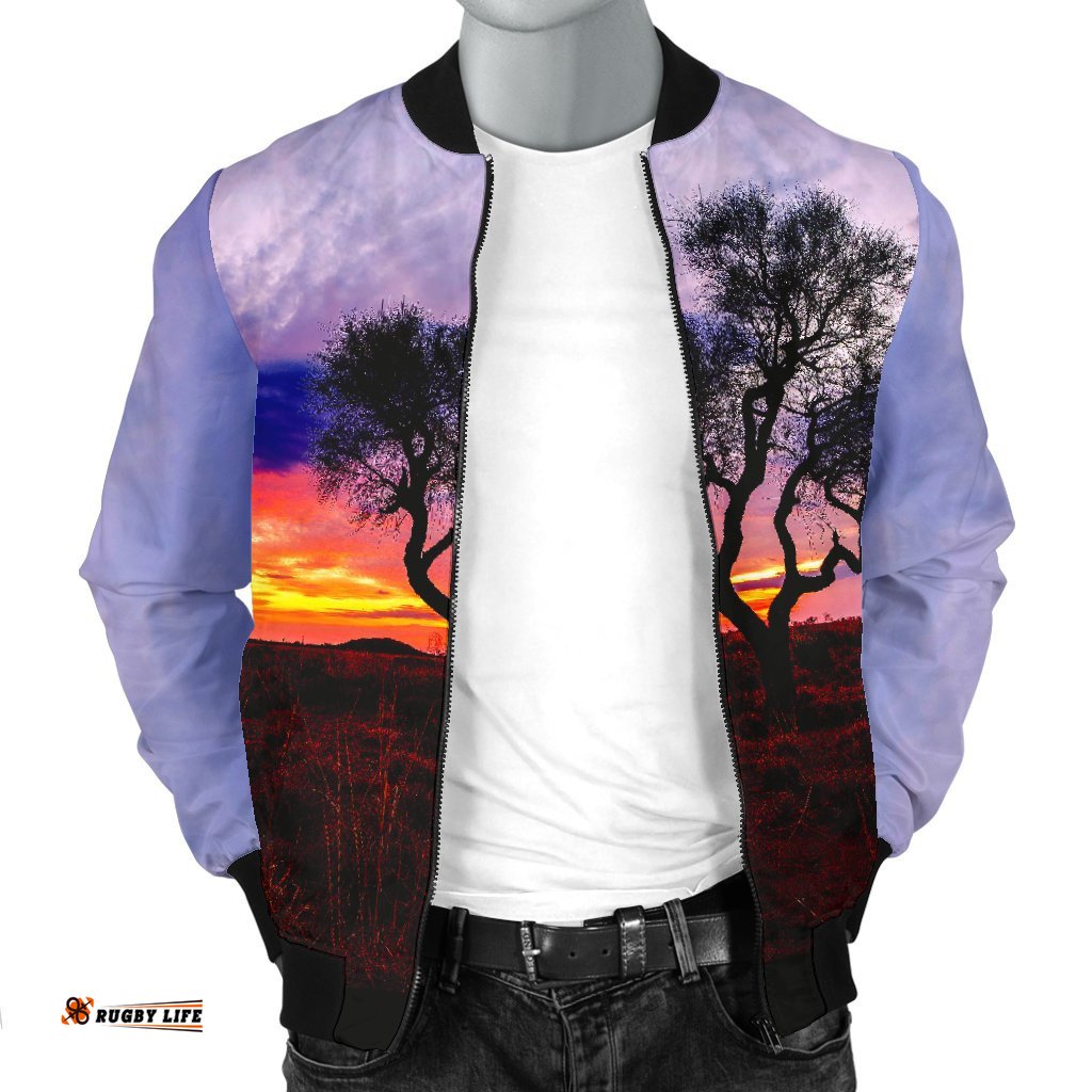 Bomber Jacket - Australia Sky View, The Forest is Growing