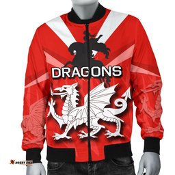 St. George Illawarra Dragons Men Bomber Jacket