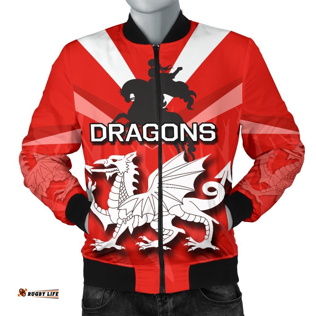 St. George Illawarra Dragons Men Bomber Jacket