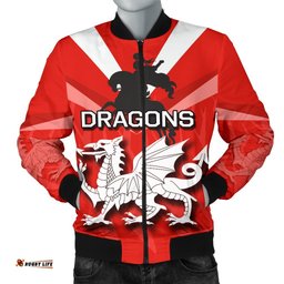 St. George Illawarra Dragons Men Bomber Jacket