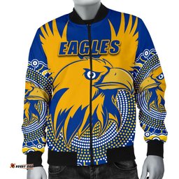 Eagles Men Bomber Jacket West Coast Mix Indigenous