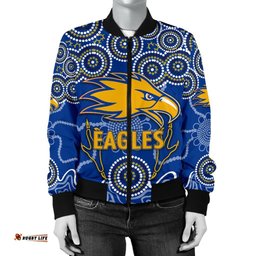Eagles Indigenous Bomber Jacket West Coast For Women