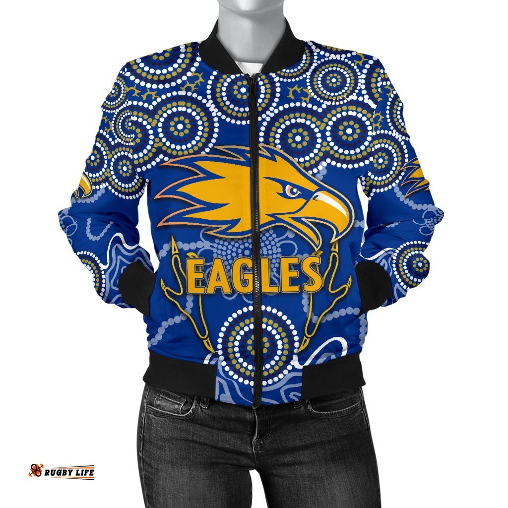 Eagles Indigenous Bomber Jacket West Coast For Women