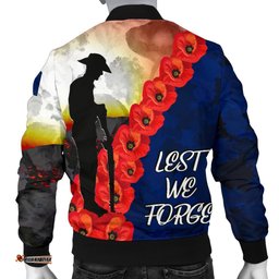 Anzac Lest We Forget Men's Bomber Jacket - All Gave Some, Some Gave All