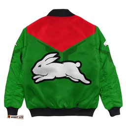 South Sydney Rabbitohs Bomber Jacket Drinking style - NRL