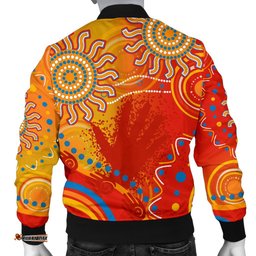 Suns Men Bomber Jacket Sun Indigenous Gold Coast