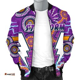 Storm Men Bomber Jacket Melbourne Indigenous Thunder
