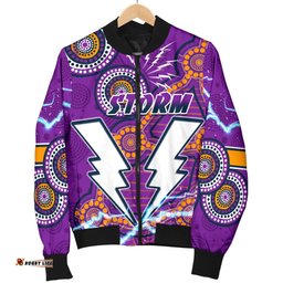 Storm Men Bomber Jacket Melbourne Indigenous Thunder