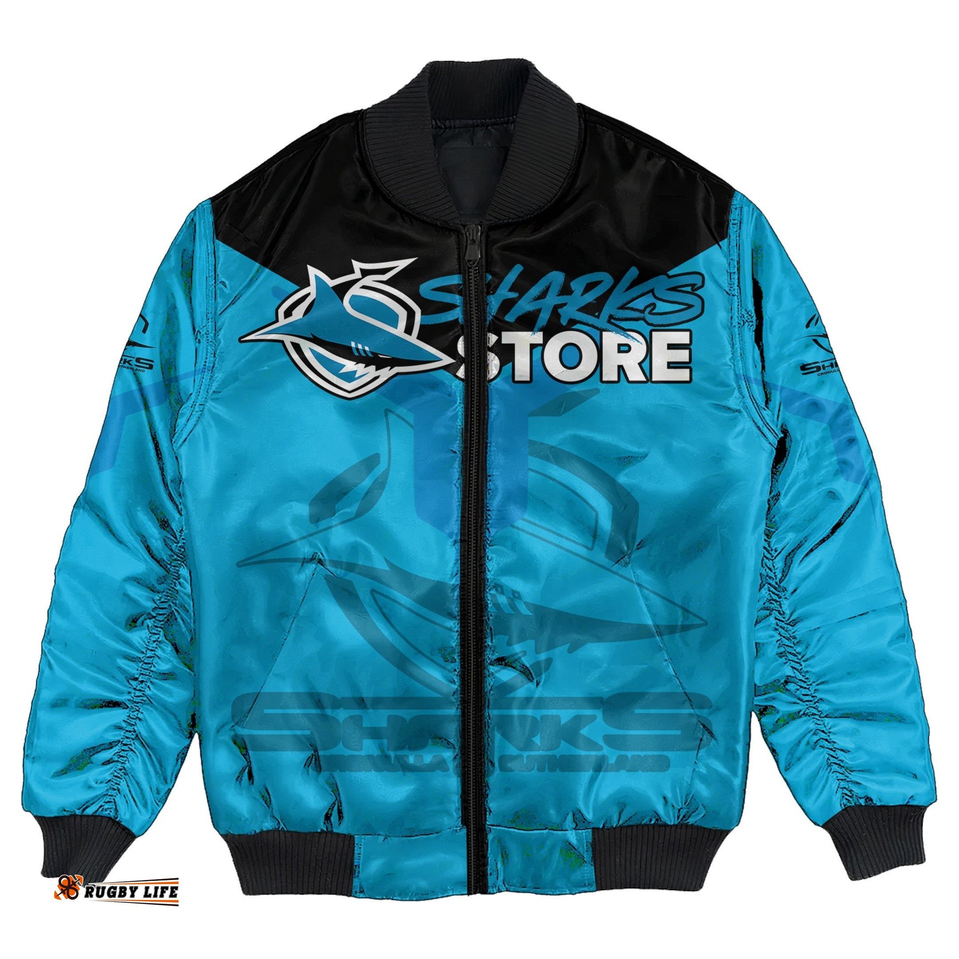 Cronulla-Sutherland Sharks Bomber Jacket Drinking style - NRL
