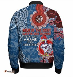 Australia East of Sydney Custom Bomber Jacket - Easts to Win Bomber Jacket