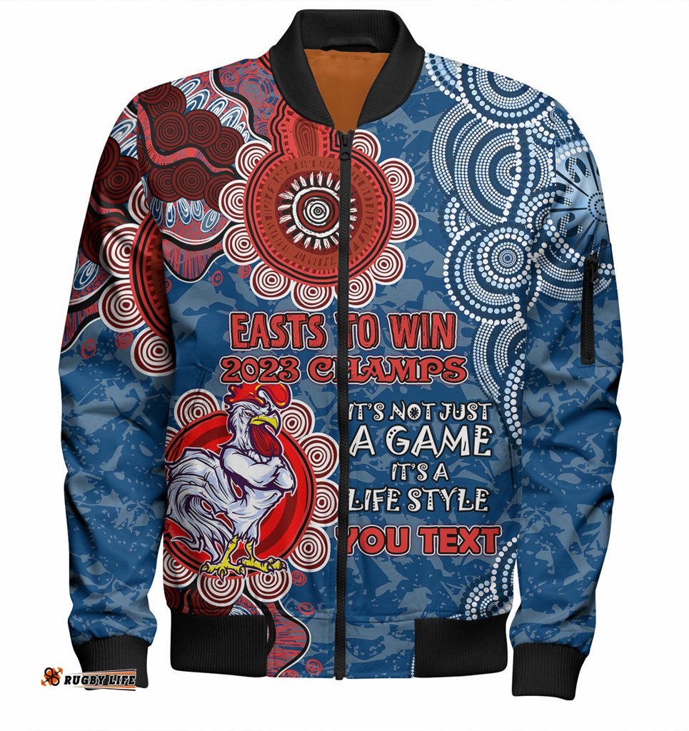 Australia East of Sydney Custom Bomber Jacket - Easts to Win Bomber Jacket